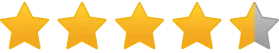 4.9 out of 5 stars